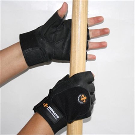 IMPACTO PROTECTIVE PRODUCTS Impacto Protective Products AV40650 Anti Vibration Half Finger Glove With Foam - Extra Large AV40650